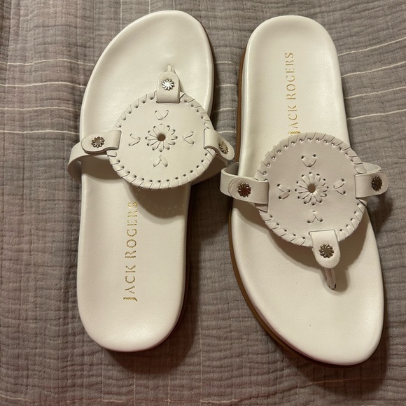 Jack Rogers Shoes - JACK ROGERS Collins Casual Sandal In White